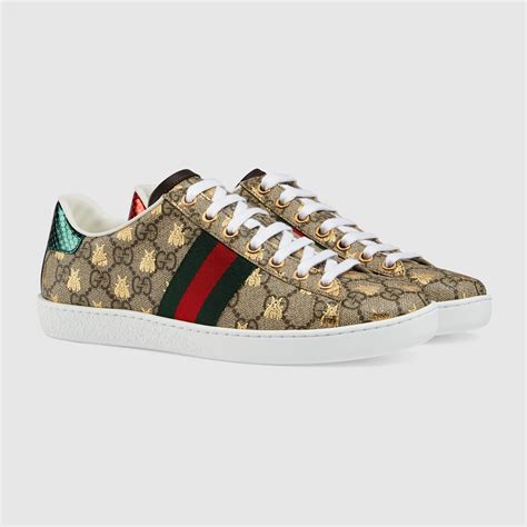 gucci bee platform sneakers replica|gucci ace shoes gg.